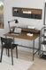 Дизайнерский Письменный компьютерный стол Loft Design 120x60x75h Черный/Дерево ATL1544 ATL1544 фото