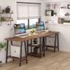 Дизайнерский Письменный компьютерный стол Loft Design 200x60x75h Черный/Дерево ATL1533 ATL1533 фото
