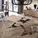 Дизайнерский Кухонный обеденный стол из натурального дерева Loft Design 160x60x75h Коричневый / Дерево ATL1134 ATL1134 фото 4