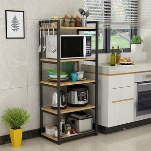 Дизайнерский Стеллаж в стиле Loft Design 60x40x140h Черный/Дерево ATL419 ATL419 фото