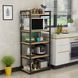 Дизайнерський Стелаж в стилі Loft Design 60x40x140h Чорний/Дерево ATL419 ATL419 фото