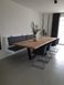 Дизайнерський Кухонний обідній стіл з натурального дерева Loft Design 250x80x75h Чорний / Дерево ATL1507 ATL1507 фото 3
