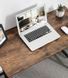 Дизайнерский Письменный компьютерный стол Loft Design 120x60x75h Черный/Дерево ATL725 ATL725 фото 5