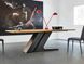 Дизайнерський Кухонний обідній стіл з натурального дерева Loft Design 240x80x75h Сірий / Дерево ATL200 ATL200 фото 2