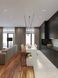 Дизайнерський Кухонний обідній стіл з натурального дерева Loft Design 240x60x75h Чорний / Дерево ATL202 ATL202 фото 5