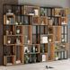 Комплект Дизайнерських Стелажів в стилі Loft Design 320x30x240h Чорний/Дерево ATL158 ATL158 фото 5