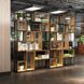 Комплект Дизайнерських Стелажів в стилі Loft Design 320x30x240h Чорний/Дерево ATL158 ATL158 фото 8