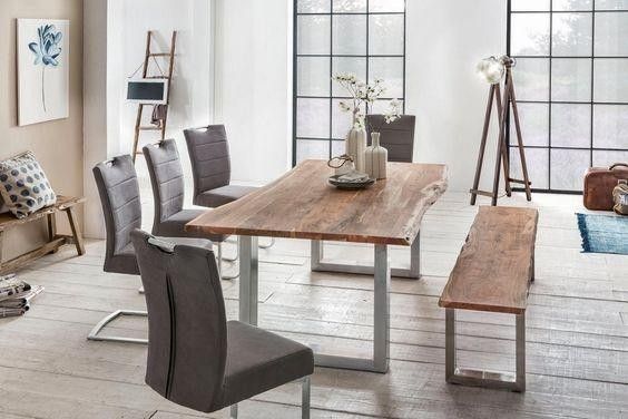 Дизайнерський Письмовий комп'ютерний стіл Loft Design 180x80x75h Сірий/Дерево ATL234 ATL234 фото