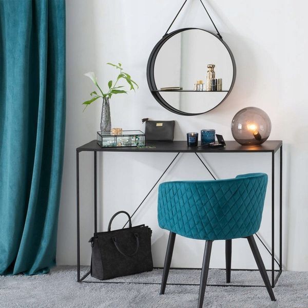 Дизайнерская Барная стойка из натурального дерева Loft Design 100х40х100h Черный / Дерево ATL315 ATL315 фото