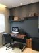 Дизайнерский Письменный компьютерный стол Loft Design 120x80x75h Черный/Дерево ATL1546 ATL1546 фото