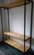 Дизайнерская Напольная вешалка в стиле Loft Design 160x40x180h Черный/Дерево ATL375 ATL375 фото