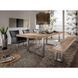 Дизайнерский Кухонный обеденный стол из натурального дерева Loft Design 200x80x75h Серый / Дерево ATL1468 ATL1468 фото
