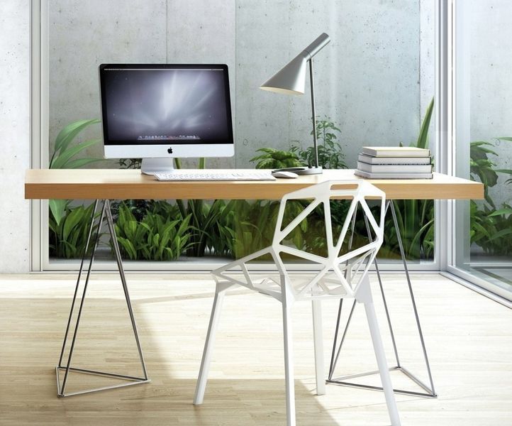 Дизайнерський Письмовий комп'ютерний стіл Loft Design 120x60x75h Чорний/Дерево ATL494 ATL494 фото