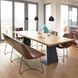Дизайнерський Кухонний обідній стіл з натурального дерева Loft Design 240x60x75h Чорний / Дерево ATL211 ATL211 фото 2