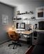 Дизайнерский Письменный компьютерный стол Loft Design 120x60x75h Серый/Дерево ATL339 ATL339 фото 3