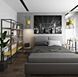 Дизайнерский Стеллаж в стиле Loft Design 180x40x180h Черный/Дерево ATL035 ATL035 фото 3