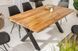 Дизайнерский Кухонный обеденный стол из натурального дерева Loft Design 160x60x75h Черный / Дерево ATL102 ATL102 фото 3