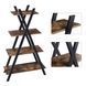 Дизайнерський Стелаж в стилі Loft Design 80x34x140h Чорний/Дерево ATL039 ATL039 фото 2