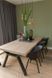 Дизайнерский Кухонный обеденный стол из натурального дерева Loft Design 200x80x75h Черный / Дерево ATL1476 ATL1476 фото 2