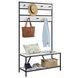 Дизайнерская Напольная вешалка в стиле Loft Design 80x40x180h Черный/Дерево ATL082 ATL082 фото 6