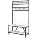 Дизайнерская Напольная вешалка в стиле Loft Design 80x40x180h Черный/Дерево ATL082 ATL082 фото 5