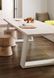 Дизайнерський Кухонний обідній стіл з натурального дерева Loft Design 160x60x75h Білий / Дерево ATL148 ATL148 фото