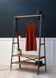 Дизайнерская Напольная вешалка в стиле Loft Design 90x40x160h Черный/Дерево ATL085 ATL085 фото 1