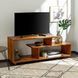 Дизайнерская тумба для телевизора в стиле Loft 140х40х60h Черный/Дерево ATL1430 ATL1430 фото