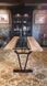 Дизайнерський Кухонний обідній стіл з натурального дерева Loft Design 160x80x75h Чорний / Дерево ATL130 ATL130 фото