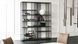 Дизайнерский Стеллаж в стиле Loft Design 160x40x200h Черный/Дерево ATL450 ATL450 фото 6