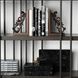 Дизайнерский Стеллаж в стиле Loft Design 160x40x200h Черный/Дерево ATL450 ATL450 фото 2