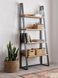 Дизайнерський Стелаж в стилі Loft Design 80x40x180h Чорний/Дерево ATL063 ATL063 фото