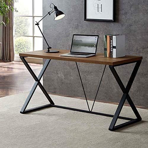Дизайнерский Письменный компьютерный стол Loft Design 120x50x75h Черный/Дерево ATL248 ATL248 фото