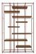 Дизайнерський Стелаж в стилі Loft Design 150x30x200h Червоний/Дерево ATL850 ATL850 фото