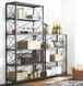 Комплект Дизайнерских стеллажей в стиле Loft Design 180x30x200h Черный/Дерево ATL067 ATL067 фото