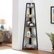 Дизайнерський Стелаж в стилі Loft Design 400x40x200h Чорний/Дерево ATL353 ATL353 фото 10