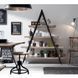Дизайнерский Стеллаж в стиле Loft Design 200x30x200h Черный/Дерево ATL069 ATL069 фото 3
