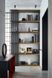 Дизайнерський Стелаж в стилі Loft Design 120x30x220h Сірий/Дерево ATL690 ATL690 фото
