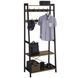 Дизайнерская Напольная вешалка в стиле Loft Design 100x45x190h Черный/Дерево ATL899 ATL899 фото 2