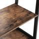 Дизайнерская Напольная вешалка в стиле Loft Design 100x45x190h Черный/Дерево ATL899 ATL899 фото 4
