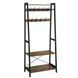 Дизайнерская Напольная вешалка в стиле Loft Design 100x45x190h Черный/Дерево ATL899 ATL899 фото 1