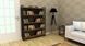 Дизайнерский Стеллаж в стиле Loft Design 160x30x120h Черный/Дерево ATL855 ATL855 фото 5