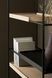 Дизайнерский Стеллаж в стиле Loft Design 100x40x200h Черный/Дерево ATL405 ATL405 фото 14
