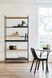Дизайнерский Стеллаж в стиле Loft Design 100x40x200h Черный/Дерево ATL405 ATL405 фото 6