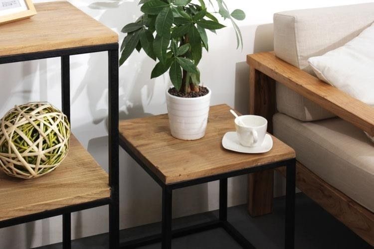 Дизайнерський Стелаж в стилі Loft Design 120x40x120h Чорний/Дерево ATL097 ATL097 фото