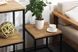 Дизайнерський Стелаж в стилі Loft Design 120x40x120h Чорний/Дерево ATL097 ATL097 фото 6