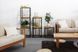 Дизайнерський Стелаж в стилі Loft Design 120x40x120h Чорний/Дерево ATL097 ATL097 фото 4