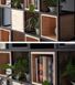 Дизайнерський Стелаж в стилі Loft Design 160x30x280h Чорний/Дерево ATL098 ATL098 фото 6