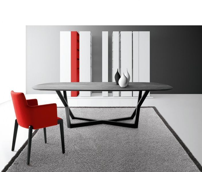 Дизайнерський Кухонний обідній стіл з натурального дерева Loft Design 160x60x75h Чорний / Дерево ATL1132 ATL1132 фото