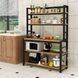 Дизайнерский Стеллаж в стиле Loft Design 120x30x160h Черный/Дерево ATL939 ATL939 фото 1